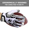 Boodun 1 Paar Rugby-Handschuhe, Vollfinger, rutschfest, Gel, Baseball, American Football, Fäustlinge, Outdoor-Sport, Guantes für Männer und Frauen