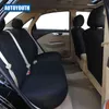 Autoyouth Sports Car Seat täcker universella fordon platser Bilstolens skydd Interiörstillbehör för Toyota Corolla Rav4 Black H220428