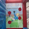 Ücretsiz gemi açık hava etkinlikleri reklam 3'te 1 dev şişme futbol futbolu spor oyunu satılık