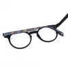 Модные солнцезащитные очки рамки Belight Optical Women Men Men 3D Print Pattern Design Vintage Glass Рецепт очки