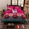 Bedding Sets National Style Bohemia Set For Single Bed Duvet Cover Microfiber Comforter Quilt Cover&Pillowcase Linen KingBedding