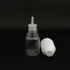 Bouteille d'aiguille en PET 5 ml Bouteilles compte-gouttes en plastique Effacer 5 ml E Bouteille liquide pour E-juice