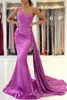 One Shoulder Bridesmaid Dresses For Africa Unique Design 2022 New Wedding Guest Gowns Junior Maid Of Honor Dress Custom Made330E