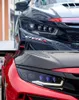 Автомобильные фары для Civic X FC1 FC2 FC5 20 16-2021, светодиодные алмазные фары DRL, динамические указатели поворота, аксессуары в сборе, обновление