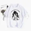 Camisetas para hombres Ainz Ooal vestido Harajuku Anime Overlord Albedo camiseta Hip Hop Girl Print Top Tees Camisetas Moda Verano T-shirtMen's