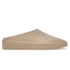 Sandallar Korkar Tanrı Kaliforniya Slip-On Tasarımcı Terlik Ayakkabı Slaytlar Kadın Erkekler 2023 Badem Çimento Beton Krem Yulaf Büyük Boyut