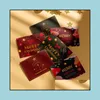 Cartes De Voeux Événement Fête Fournitures Festive Maison Jardin Joyeux Noël Invitations Nouvel An Carte De Noël Carte Postale Cadeau Pour 115X85Mm Drop Del