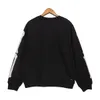 Top Casual Flocking Bone Match Tshirt Mens Sweatshirt Sweatage Japonais Streetwear coréen O-Neck Men Sweathirt Latn