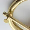 العلامة التجارية الجديدة المحترفة MFC Flugelhorn BH-950 ورنيش الذهب مع مهنة القضية Flugelhorns BB جرس النحاس الأصفر