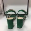 أنيقة الزفاف الزفاف فستان الصنادل أحذية !! Lady Strass Pumps العلامة التجارية High High Crysts Sexy Summer Sundalias مع Box ، EU35-41