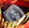 Orologio da uomo al quarzo moda in silicone di gomma di alta qualità orologi 43mm quadrante trasparente vuoto per il tempo libero svizzera esplosioni annuali sport orologio da polso regali