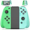 Bezprzewodowy kontroler gier Bluetooth dla Nintend Switch Left Right Rushing uchwyt Grip Con GamePad Joystick z detaliczną pudełkiem Drop6558943