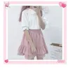 HOUZHOU White Shirt Kawaii Peter Pan Collar Preppy Style Blouses Woman Sweet Ruffle Short Sleeve Tops Summer Fashion 220629