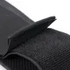 QUESHARK Pro Reflective Elastic Waistband Sport Bag Double Zipper Pocket Running Gym Yoga Waist Belt Pack Phone Wasit Wallet 220520