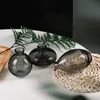 3pcs classique Creative Mini Vase Top Quality Glass Transparent Home Deco Living Room Reacent Bouteilles Flower Vase Whole 2205181835806