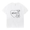 Mitski Sweetheart Bear T Shirt for Women Men Hip Hop Trend Harajuku T-shirt Short Sleeve 100% Cotton White Round Neck Tee Shirt 220708