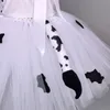 Girl's Dresses Cartoon Cows Cosplay Girls Tutu Dress Animal Cow Outfits For Children Baby Halloween Costume Kids Clothesgirl's