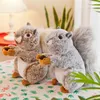 18cm23cm30cm Kawaii Simulation Squirrel Plush Toy With A Big Bushy Tail Squirrels Dolls Stuffed Animal Plush Toys For Kids Girls2081451