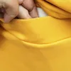 Kadınlar Zarif İki Parçalı Setler Burtleneck Uzun Kollu Gevşek Seksi Yan Seksi Yan Kalça Paket Etek Takım Bahar Elbise Takım