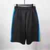 herrshorts designershorts herr badshorts strandbyxor för simning street hipster Hipster Bokstavstryck Mesh Lössittande plus size Sport Fitness oversized passform