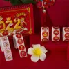 Presentförpackning 500 st/roll tecknad tiger kinesisk år klistermärke vårfestival box dekoration självhäftande partiklarker klistergång