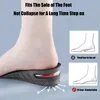 Height Increase Insoles for Men Women Elevator Shoes Cushion Unisex Sneakers Heel Lifting Insert Heighten Half Insoles 375cm 220713