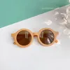 Gafas de sol redondas bonitas a la moda para niños y niñas, gafas de sol Vintage con protección UV, gafas clásicas para niños RL164