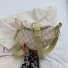 HBP Crossbody Bag Letter Tryckt PU -läder för kvinnor Luxury Chain Shoulder Chest Kvinnlig midja Packing Lady Fanny Pack Brand 220727