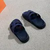 2021S Top quality summer women men's slippers sandals fashion designer wide bottom casual luxury brand flat the old man'2923