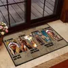 Carpets Viking God Of War Symbol Doormat Decor 3D Print Nonslip Absorbent Carpet For Bathroom Home Living RoomCarpets