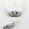 E14 E27 3W 4W 6W LED Filament Light Bulb Dimmable B22 Bayonet Replace 30W 40W 60W Incandescent Lamp 220V 110V DC 12V H220428