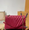 럭셔리 체인 백 디자이너 여성 악어 장식 검은 가방 어깨 패션 브랜드 스몰 2022