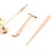 NIEUWE!!! Candle Accessoire Set 3 stcs/lot kaarse Tool Kit kaarsen snuffer trimmer haak geweldig cadeau voor geurliefhebbers liefhebbers groothandel