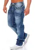 Gerade Jeans Männer Hohe Taille Jean Frühling Sommer Freund Streetwear Lose Cacual Designer Lange Denim Hosen Hosen 220720