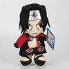 Favor de festas 25cm Anime Naruto Plush Toy Cool Gaara Hatake Kakashi Uchiha Itachi Sasuke Dolls de pelúcia de pelúcia Presentes de Natal infantis Toy4218666