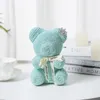 Decoratieve bloemen Kransen Drop boorpijp rozen teddybeer kunstmatig voor vrouwen valentijns cadeau bruiloft kersthuis decoratie