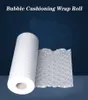 Bubble Cushioning Wrap Roll Bubble Wrap Roll Air Dunnage Bag Fragile Stickers Packing Supplies for Heavy-Duty Moving Shipping 300m/roll