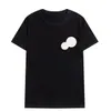 2022 Designer Broderie T-shirt Mode Personnalisé Hommes Femmes T-shirts De Luxe Femme T-shirts Noir Blanc Haute Qualité Confortable Taille M-2XL