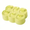 Silicone Ice Cream Mold 6 Holes Popsicle Cube Maker Mould Chocolate Tray Kitchen Gadgets