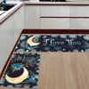 Carpets Butterfly Moon Snowflake Kitchen Mat Home Floor Bathroom Indoor Doormat Anti-Slip Carpet Rug LongCarpets