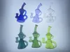 Nieuwe waterpijpen Small Backwater Glass Bong Factory Direct aanbod om gepersonaliseerde aangepaste 14 mm glazen olielikten te accepteren, gekleurd