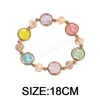 Śliczne koraliki Bransoletka Przyjaźń Szklane Bransoletki dla kobiet Dziewczyny Kolorowe urok bransoletki Akcesoria biżuterii