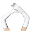 Five Fingers Gloves Sexy Patent Leather Long Cosplay Clothes Accessories Black Tight Ds Pole Dance Performance