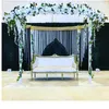 Decoratieve bloemen kransen 100 cm kunstmatige zijden roos rij diy bruiloft weggids arch decoratie bloem opening studio rekwisieten kleedstroom
