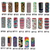 17*8.5cm Can Cooler Slim Can Insulators Neoprene Beverage Beer Cooler Collapsible Cola Bottle Koozies Cactus Leopard Can Sleeve F0415