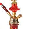 Arab Hookah Set Chicha med enkel slang Hopah Bowl Glass Shisha Base Narguile Komplett rökgräspipe Shisha -tillbehör