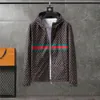 패션 디자이너 남성 재킷 외부웨어 스프링 가을 코트 윈드 브레이커 지퍼 옷 재킷 외부 ​​스포츠 아시아 크기 M-3XL