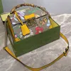 Padlock small bamboo shoulder bag Shiny gold-toned hardware Detachable strap Chain Flap closure Handbag