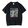 Tyler, o criador, cantor de rap, engraçado, camisetas, homens, mulheres, unissex, preto, retrô, gráfico, camiseta de algodão, homem, mulher, camisetas 220606