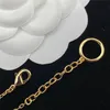 Mångsidig bokstavskedja armband temperament hänge alfabetarmband kvinnor kedjelänkar smycken med presentförpackning7952775